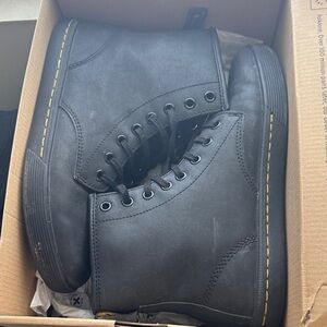 Dr. Martens Black Lace-Up Women's Boots